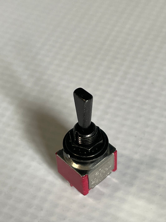 New - Allparts Black On-Off-On Mini Toggle Guitar Switch - EP-0082