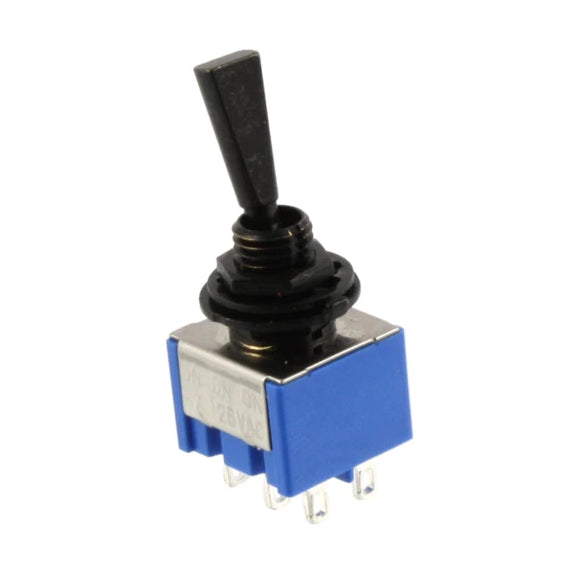 New - Allparts Black On-Off-On Mini Toggle Guitar Switch - EP-0082